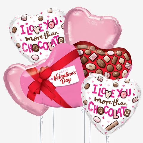 Valentine’s Chocolate Box Balloons