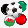 Wales Football Balloons - Box Balloons