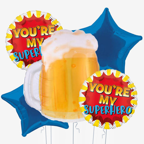 You’re My Hero Beer Balloons