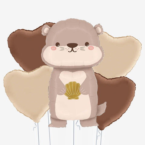 Lovely Otter Helium Balloons