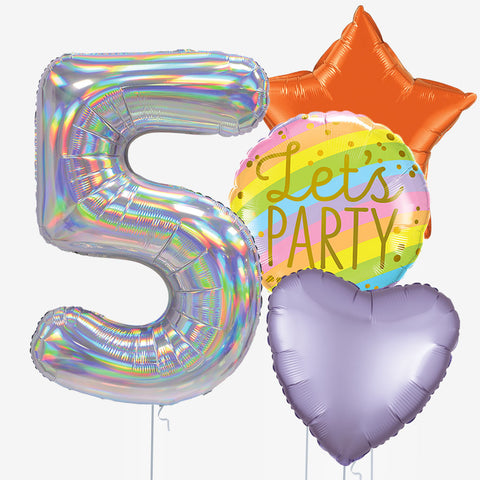 Let’s Party & Number Balloons