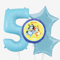 Bluey & Number Balloons | Box Balloons | Next-Day Balloon Delivery