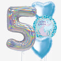Mermaid Birthday & Number Balloons | Box Balloons | Next-Day Balloon Delivery