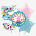 Peppa Pig & Number Balloons | Box Balloons | Next-Day Balloon Delivery