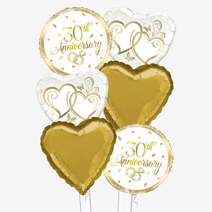 30th Anniversary Balloons