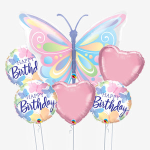 Butterfly Birthday Balloons