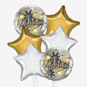 Congratulations Sparkle Balloons