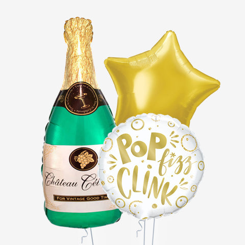 Pop, Fizz & Clink Cheers Balloons