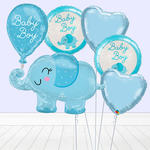 Baby Boy Elephant Balloons