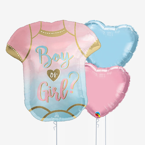 Boy Or Girl Gender Balloons - Box Balloons