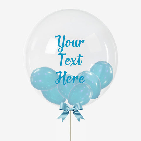 Personalised Bubble Balloon - Box Balloons