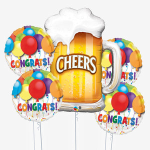 Cheers and Congratulations Balloons