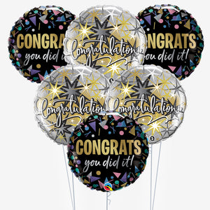 Congratulations You Did It Balloons