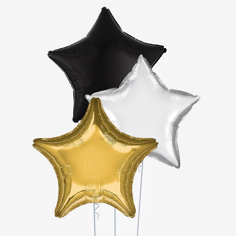 Gatsby Star Table Balloons - Box Balloons