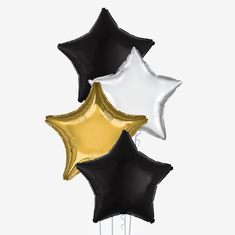 Gatsby Star Table Balloons - Box Balloons