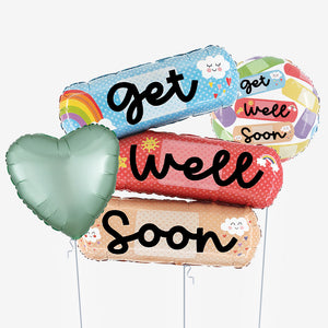 Get Well Soon Plasters Balloons