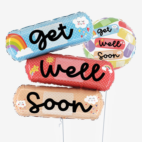 Get Well Soon Plasters Balloons