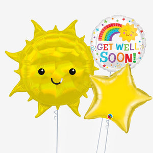 Get Well Soon Sunshine Balloons