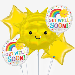 Get Well Soon Sunshine Balloons