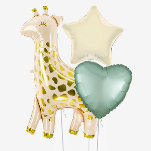 Giraffe Birthday Balloons