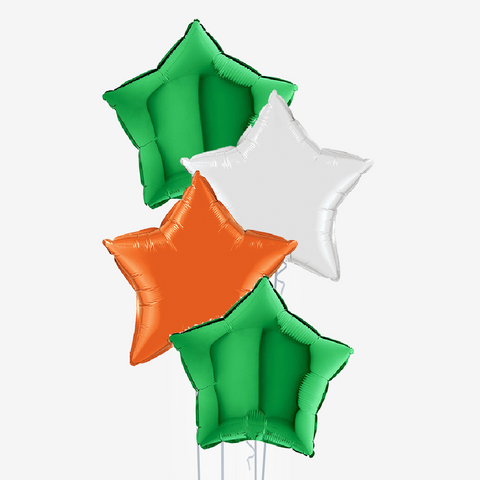 Irish Stars Table Balloons - Box Balloons