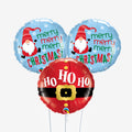 Ho Ho Ho Christmas Balloons - Box Balloons