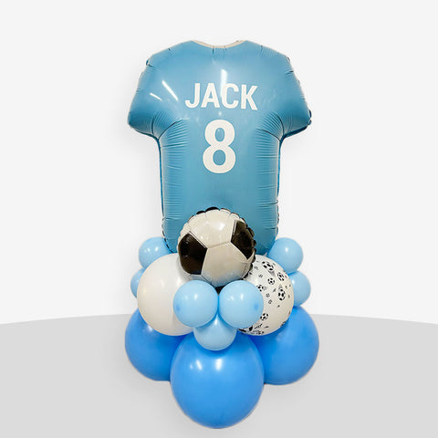 Personalised City Football Balloon Stack