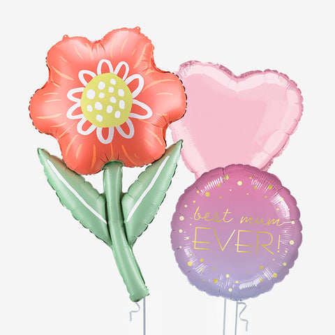 Best Mum Ever Flower Balloons