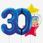 Birthday Cake & Number Balloons