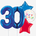 Birthday Cake & Number Balloons | Box Balloons | Next-Day Balloon Delivery