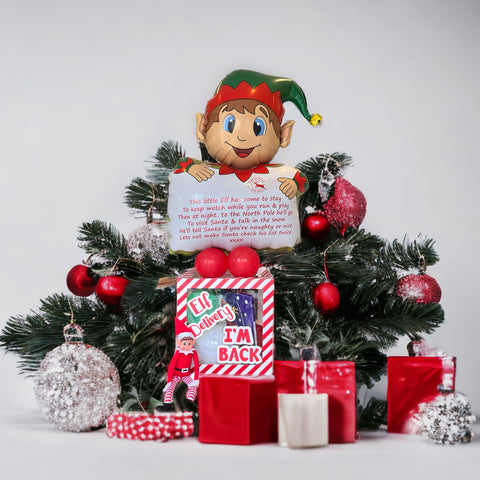 Naughty Elf Bundle - Box Balloons