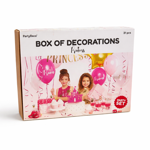 Princess Birthday Party Decoration Set (31 pieces)