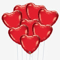 Red Love Heart Balloons - Box Balloons