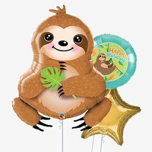Happy Sloth Balloons