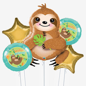 Happy Sloth Balloons