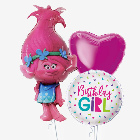 Trolls Poppy Birthday Balloons