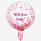 Personalised Heart Bubble Balloon