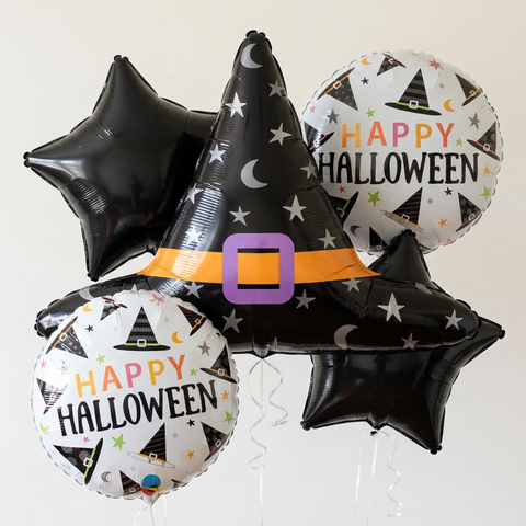 Trick Or Treat Witch Halloween Balloons
