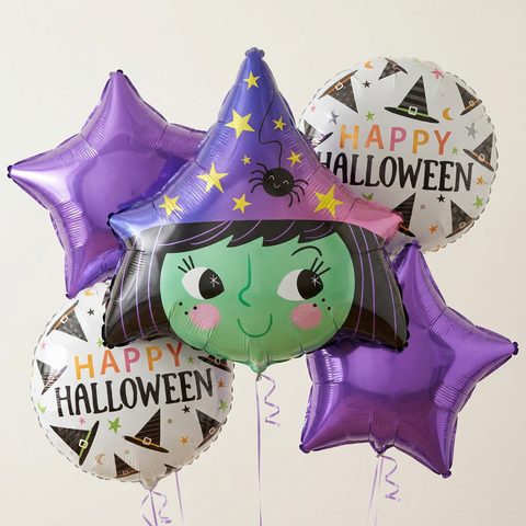 Witch Halloween Balloons