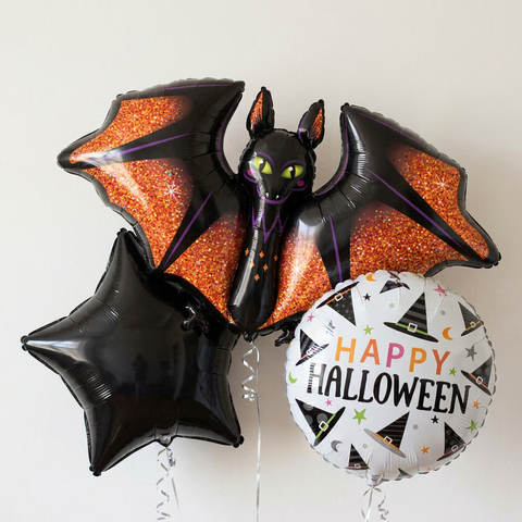 Scary Bat Halloween Balloons