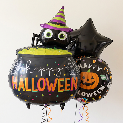 Cauldron Halloween Balloons