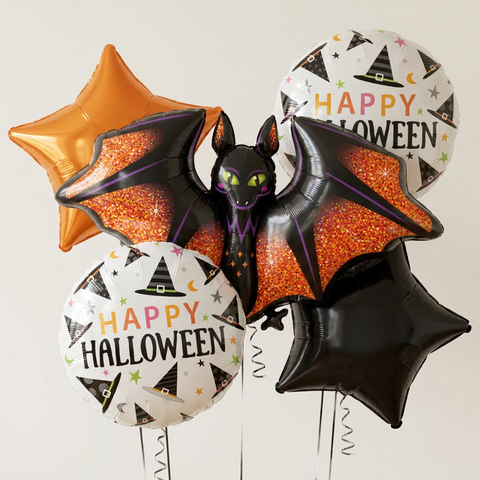 Scary Bat Halloween Balloons