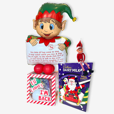 Naughty Elf Bundle - Box Balloons