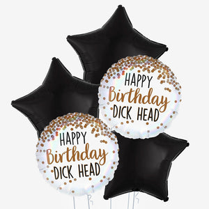 Happy Birthday, D*ckhead Balloons