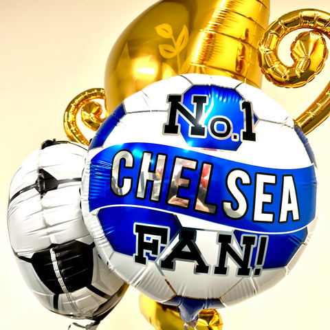 Chelsea Trophy Balloons - Box Balloons