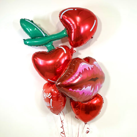 Cherry Lips Balloons - Box Balloons